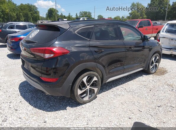 KM8J33A24JU737267 2018 HYUNDAI TUCSON Black Trasero derecho