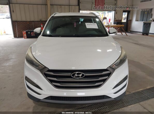 KM8J33A25GU079161 2016 HYUNDAI TUCSON White Instrument cluster view