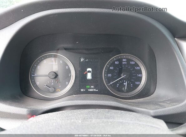 KM8J33A26GU103760 2016 HYUNDAI TUCSON Gray უკანა სავარძლების ხედი