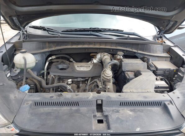 KM8J33A26GU103760 2016 HYUNDAI TUCSON Gray უკანა ხედი