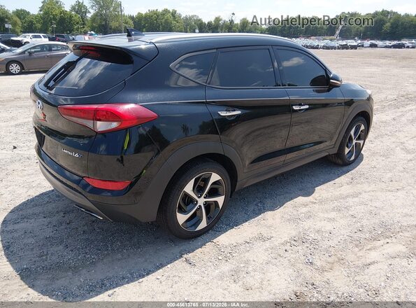 KM8J33A26GU139870 2016 HYUNDAI TUCSON Black Trasero derecho