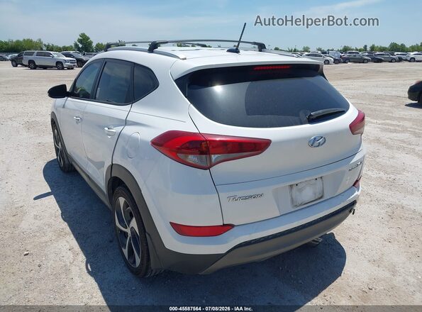 KM8J33A27GU088556 2016 HYUNDAI TUCSON Белый Задняя левая четверть