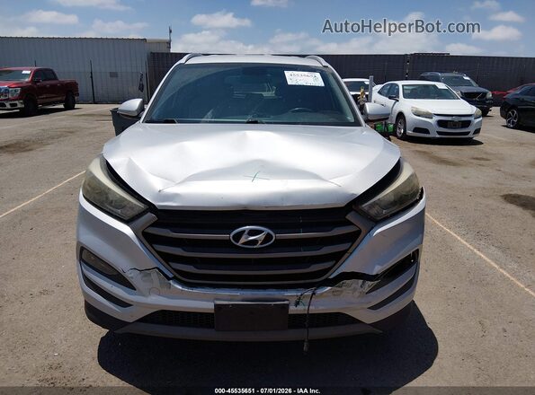 KM8J33A28GU263347 2016 HYUNDAI TUCSON Silver Widok zestawu wskaźników