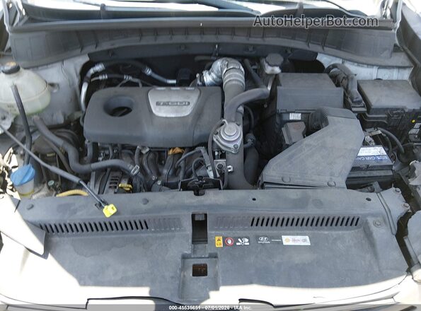 KM8J33A28GU263347 2016 HYUNDAI TUCSON Silver Widok z tyłu
