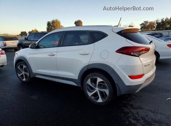 KM8J33A29HU470105 2017 HYUNDAI TUCSON White Tył lewy