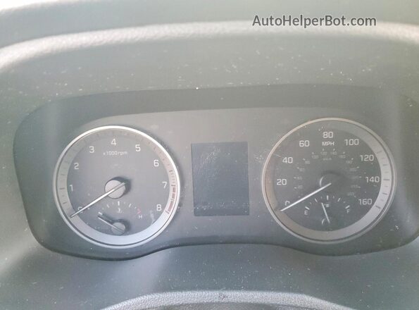 KM8J33A29HU470105 2017 HYUNDAI TUCSON White Widok zestawu wskaźników