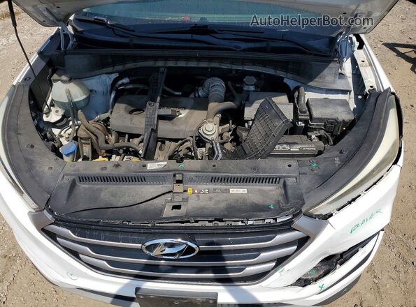 KM8J33A29HU535003 2017 HYUNDAI TUCSON White Engine compartment view