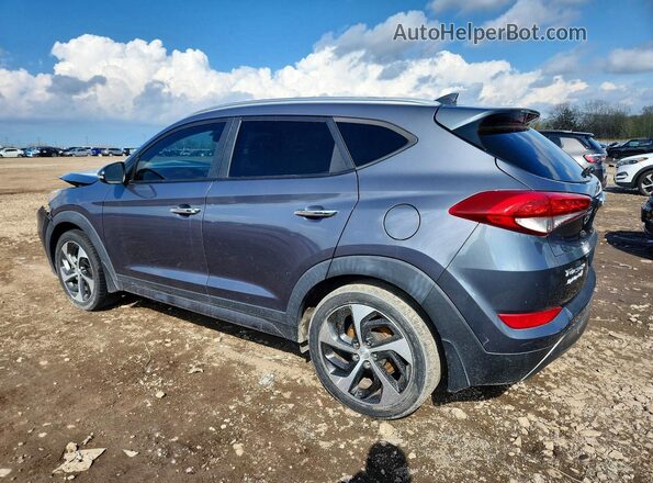 KM8J33A2XGU138608 2016 HYUNDAI TUCSON Gray Задня ліва чверть