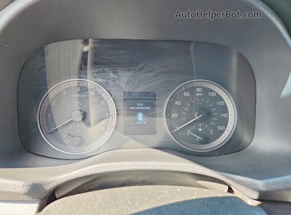 KM8J33A2XGU138608 2016 HYUNDAI TUCSON Gray Вид щитка приладів