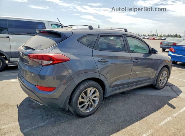 KM8J33A2XGU143520 2016 HYUNDAI TUCSON Серый Задняя правая четверть