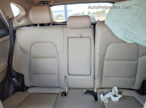 KM8J33A2XGU148166 2016 HYUNDAI TUCSON Бордовый Вид задних сидений