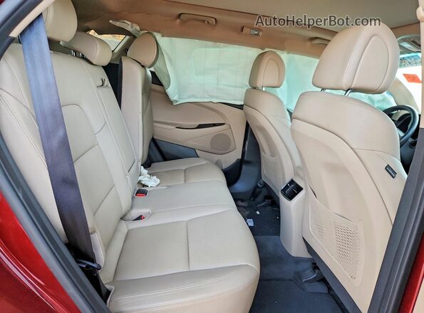 KM8J33A2XGU148166 2016 HYUNDAI TUCSON Бордовый Вид задней части салона