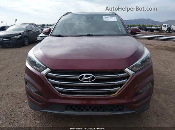 KM8J33A2XGU159698 2016 HYUNDAI TUCSON Burgundy Vista frontal