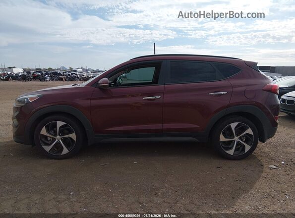 KM8J33A2XGU159698 2016 HYUNDAI TUCSON Burgundy Vista interior de 360 grados