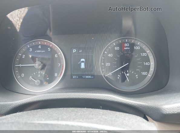 KM8J33A2XGU176758 2016 HYUNDAI TUCSON Бордовый Вид задних сидений