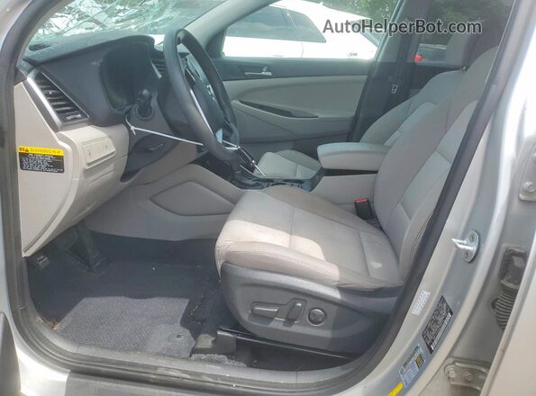 KM8J33A2XGU183029 2016 HYUNDAI TUCSON Silver Widok wnętrza z przodu