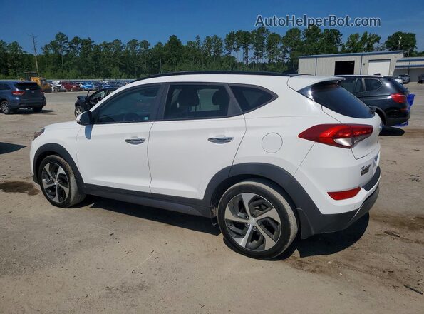 KM8J33A2XGU257355 2016 HYUNDAI TUCSON White Trasero izquierdo