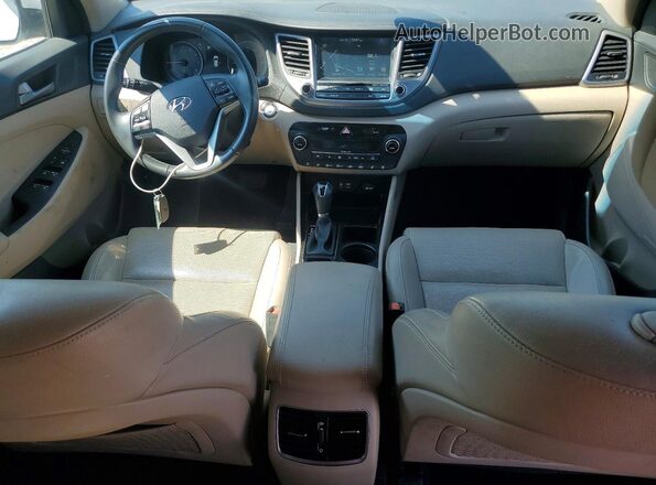 KM8J33A2XGU257355 2016 HYUNDAI TUCSON White Vista del salpicadero