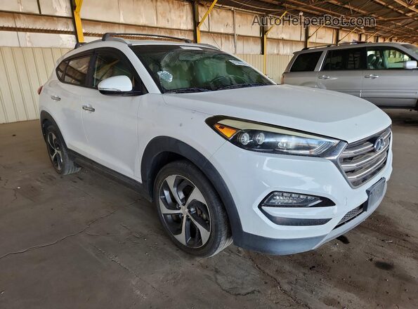 KM8J33A2XGU268601 2016 HYUNDAI TUCSON White Front right