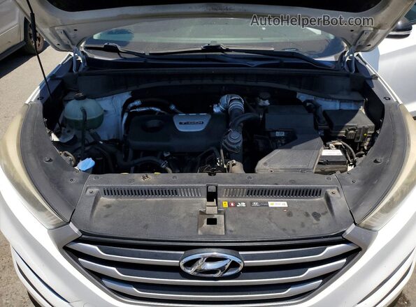 KM8J33A2XHU553509 2017 HYUNDAI TUCSON White Vista del compartimento del motor