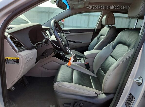 KM8J33A2XJU680265 2018 HYUNDAI TUCSON Silver Սալոնի դիմացի տեսք