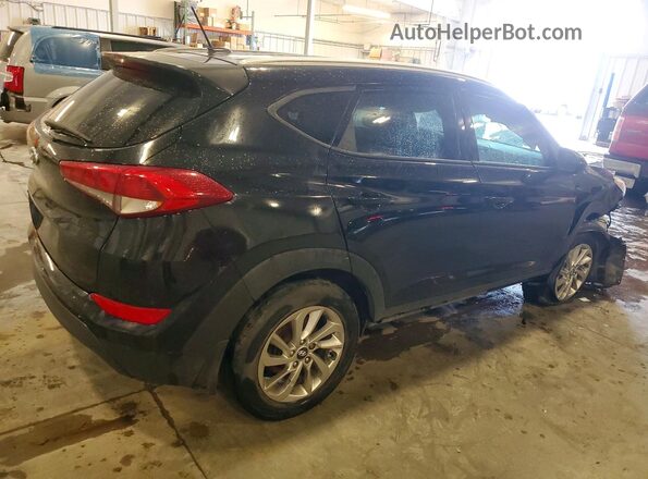 KM8J33A40GU040737 2016 HYUNDAI TUCSON Black უკანა მარჯვენა