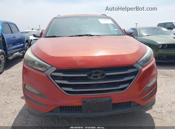 KM8J33A40GU059109 2016 HYUNDAI TUCSON Orange Առջևի վահանակի տեսք