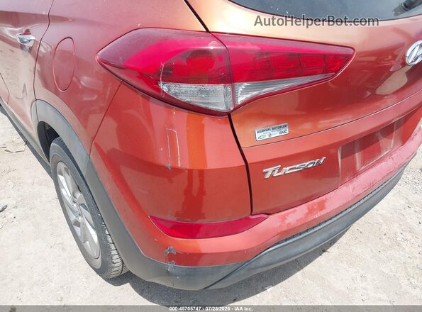 KM8J33A40GU059109 2016 HYUNDAI TUCSON Orange Սալոնի դիմացի տեսք