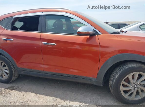 KM8J33A40GU059109 2016 HYUNDAI TUCSON Orange Սարքավորումների վահանակի տեսք