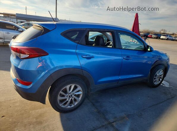 KM8J33A40GU129059 2016 HYUNDAI TUCSON Blue Rear right