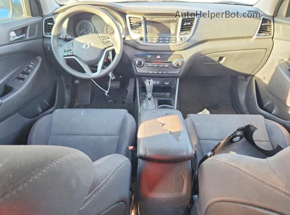 KM8J33A40GU129059 2016 HYUNDAI TUCSON Blue Dashboard view