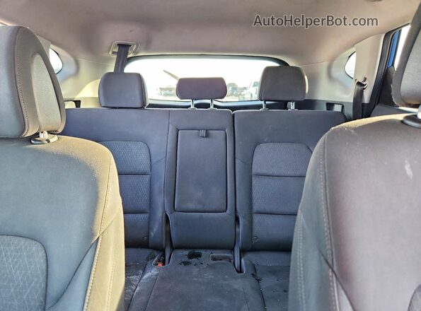 KM8J33A40GU129059 2016 HYUNDAI TUCSON Blue Rear seats view