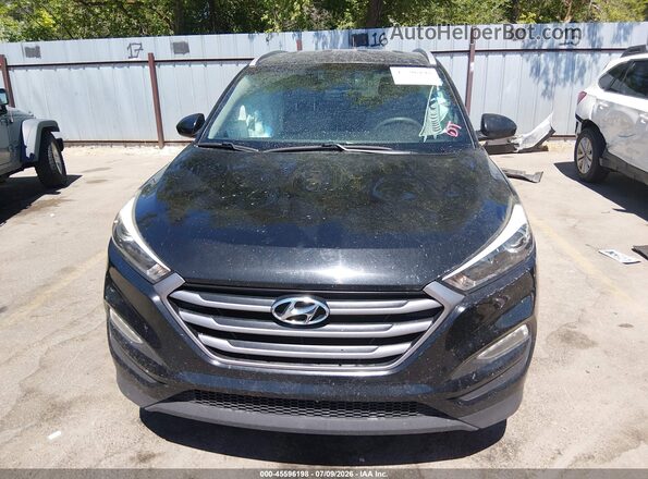 KM8J33A40HU297835 2017 HYUNDAI TUCSON Black Առջևի վահանակի տեսք
