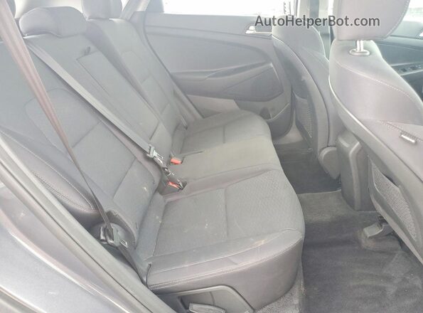 KM8J33A40KU078316 2019 HYUNDAI TUCSON Gray Rear seats view