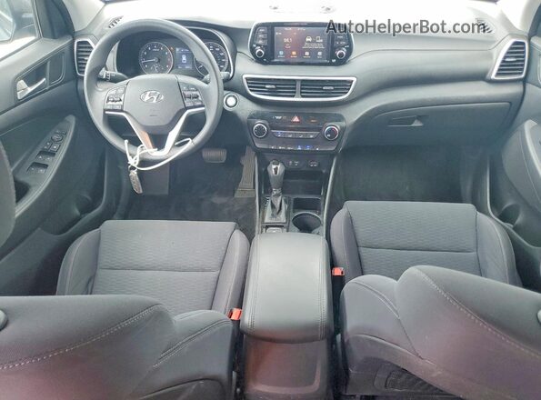 KM8J33A40KU078316 2019 HYUNDAI TUCSON Gray Dashboard view