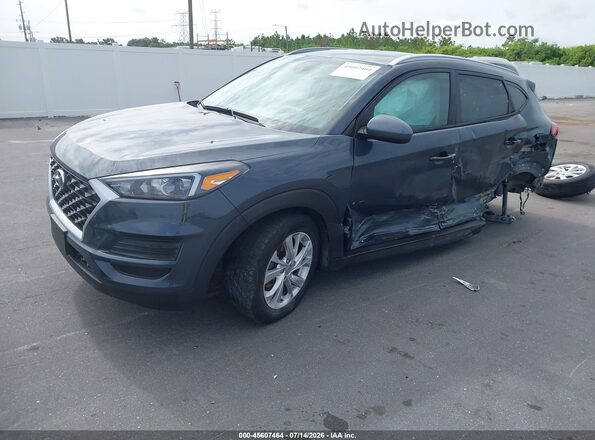 KM8J33A40MU304468 2021 HYUNDAI TUCSON Gray Przód lewy