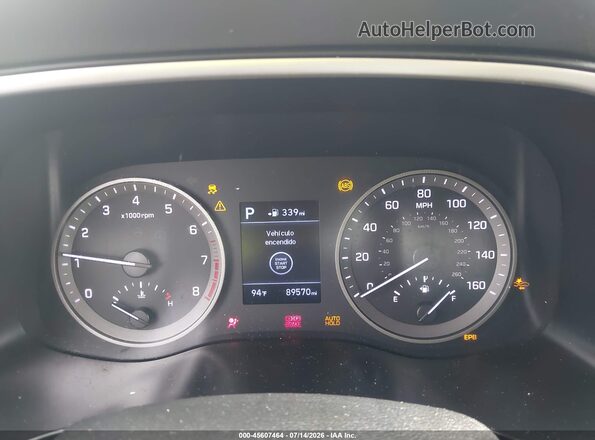 KM8J33A40MU304468 2021 HYUNDAI TUCSON Gray Widok tylnych siedzeń