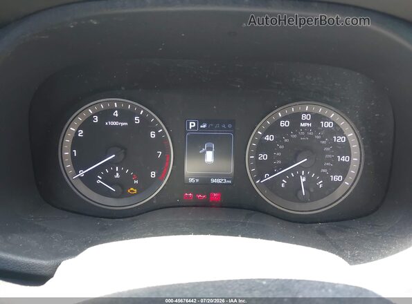 KM8J33A41HU536602 2017 HYUNDAI TUCSON Gray უკანა სავარძლების ხედი