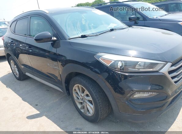 KM8J33A41JU750883 2018 HYUNDAI TUCSON Black Front view