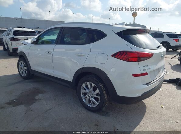KM8J33A41KU010431 2019 HYUNDAI TUCSON White Tył lewy