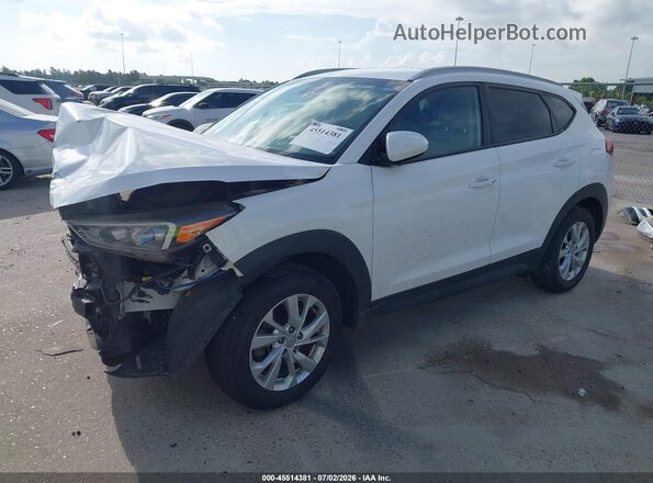 KM8J33A41KU010431 2019 HYUNDAI TUCSON White Przód lewy