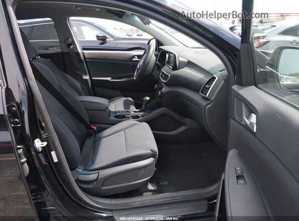 KM8J33A41LU264819 2020 HYUNDAI TUCSON Black წინა სალონის ხედი