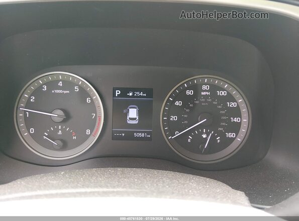 KM8J33A41LU264819 2020 HYUNDAI TUCSON Black უკანა სავარძლების ხედი