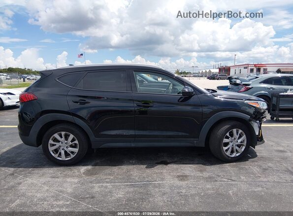 KM8J33A41LU264819 2020 HYUNDAI TUCSON Black უკანა სალონის ხედი