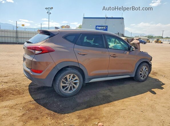 KM8J33A42HU444964 2017 HYUNDAI TUCSON Brown უკანა მარჯვენა
