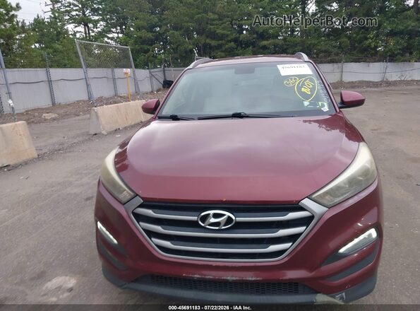KM8J33A42JU618814 2018 HYUNDAI TUCSON Red Vista frontal
