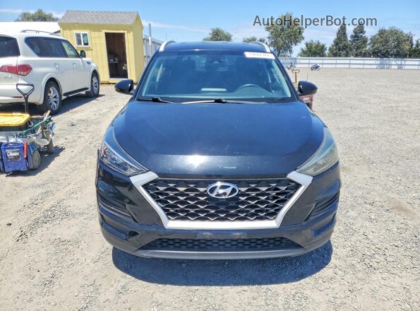 KM8J33A42LU148481 2020 HYUNDAI TUCSON Black Դիմացի տեսք