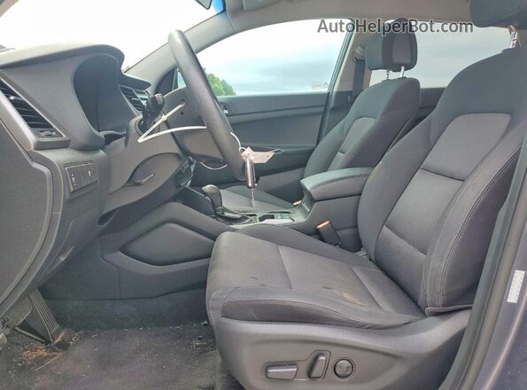 KM8J33A43HU330133 2017 HYUNDAI TUCSON Blue Սալոնի դիմացի տեսք