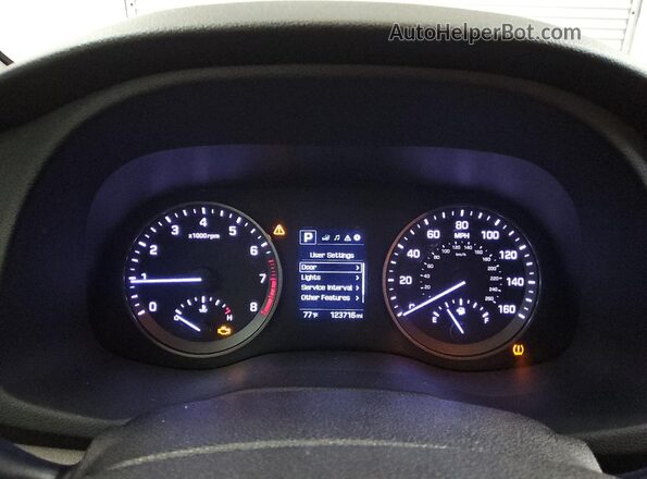 KM8J33A43HU398545 2017 HYUNDAI TUCSON Silver 