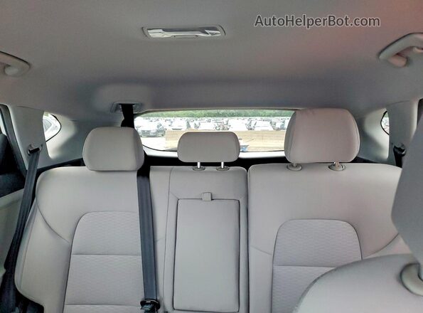 KM8J33A43LU160140 2020 HYUNDAI TUCSON White Vista de los asientos traseros